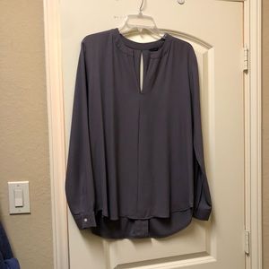 Steel grey blouse
